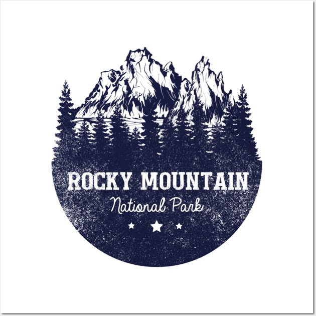 Rocky Mountain National Park Wall Art by levitskydelicia